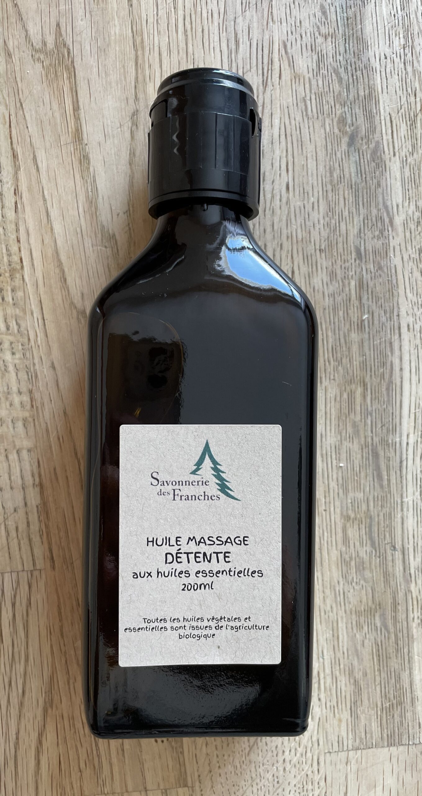 Huile de Massage Détente